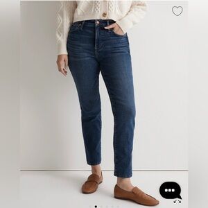 Madewell Petite Curvy Stovepipe Jeans